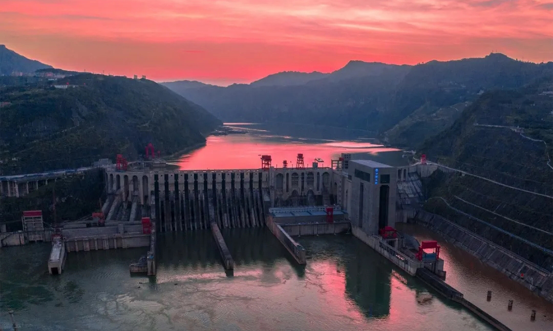 圖為向家壩。（三峽建設管理公司 高峰 攝）