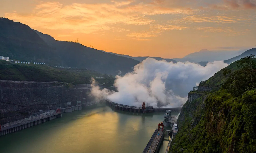 圖為溪洛渡。（三峽出版傳媒公司 黃正平 攝）