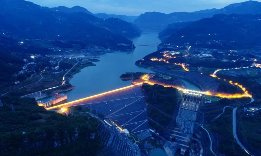 圖為水布埡。（湖北能源清江公司 呂新宇 攝）