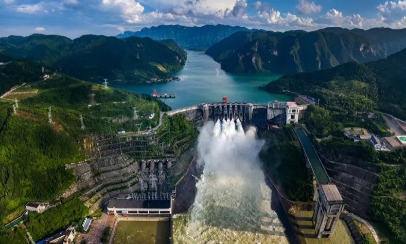 圖為隔河巖。（湖北能源清江公司 柯元霞 攝）