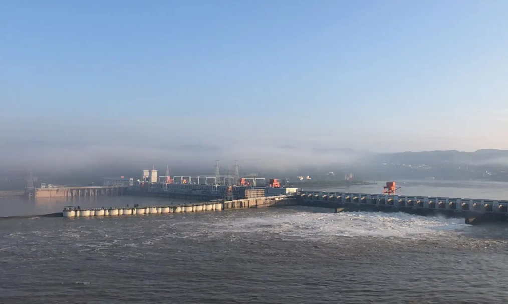 圖為葛洲壩。（長江電力三峽電能 向紅 攝）