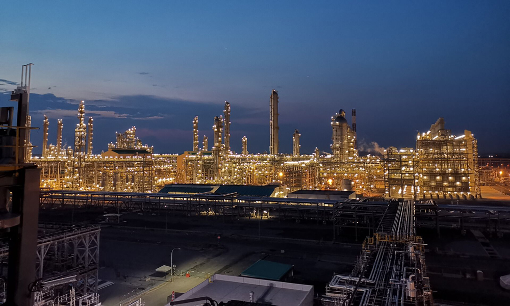 圖為項目夜景。