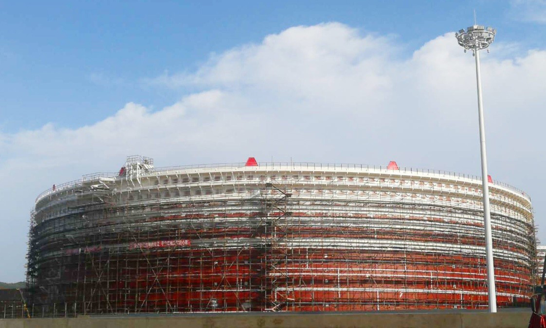 6月12日，中國化學工程大連恒力石化項目15萬立方米原油儲罐主體、浮頂施工完成，儲罐外壁具備整體噴砂除銹條件，順利交付。該項目包括原油儲罐24臺，單臺直徑94米，高度24米，重量約3070噸，容量15萬立方米罐。中國化學工程二化建負責其中兩臺儲罐的安裝。