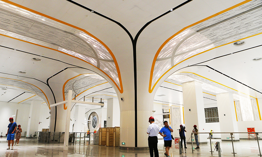 圖為新機場線北航站樓站。