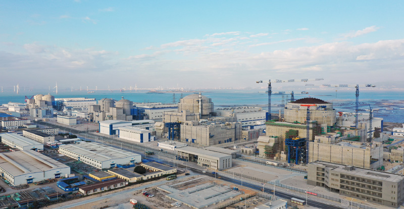 圖為1月4日拍攝的福清核電全景圖。（新華社發(fā)）