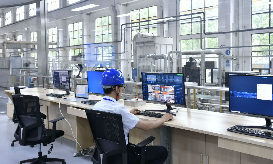 圖為車間一隅。