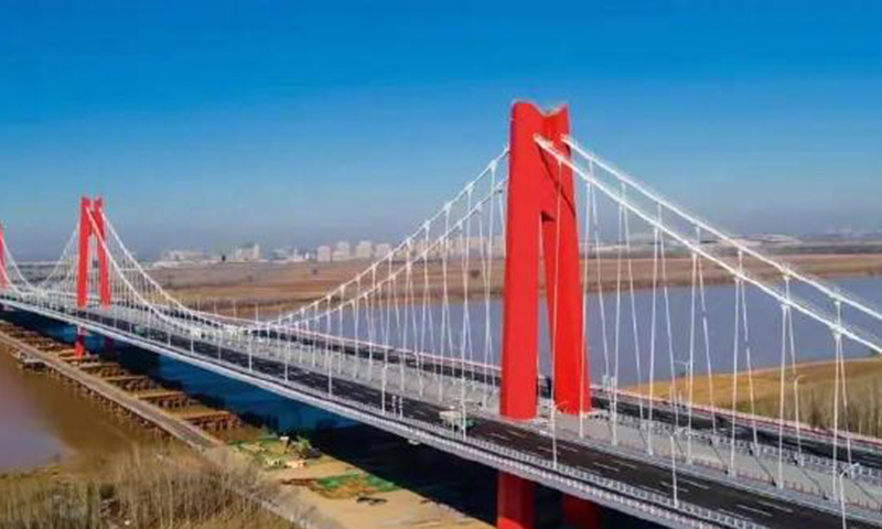 世界第一寬橋，濟南黃河鳳凰大橋，近日建成通車。