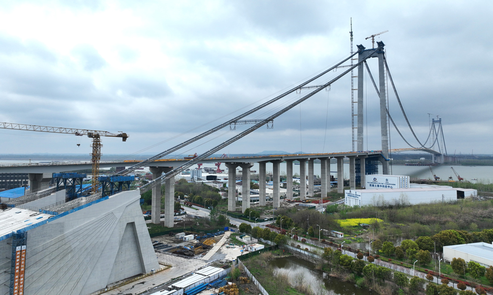 龍?zhí)堕L江大橋是江蘇省高速公路網(wǎng)規(guī)劃中儀征至祿口機(jī)場的重要通道，是寧鎮(zhèn)揚(yáng)一體化的重要交通設(shè)施，建成通車后從龍?zhí)冻霭l(fā)6分鐘可到儀征、半小時(shí)直達(dá)揚(yáng)州主城，對促進(jìn)揚(yáng)子江城市群建設(shè)、加快推進(jìn)寧鎮(zhèn)揚(yáng)一體化進(jìn)程、進(jìn)一步提升南京首位度等具有重要作用。