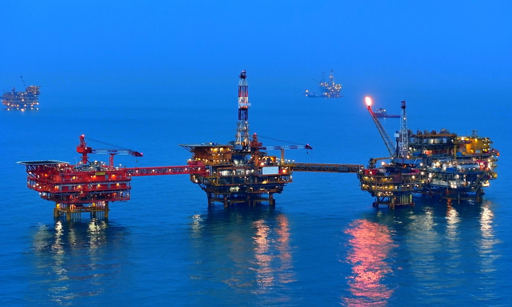 中國海油天津分公司遼東作業公司轄下的綏中36-1油田，是我國最大的海上自營油田，累產原油已突破1億噸。