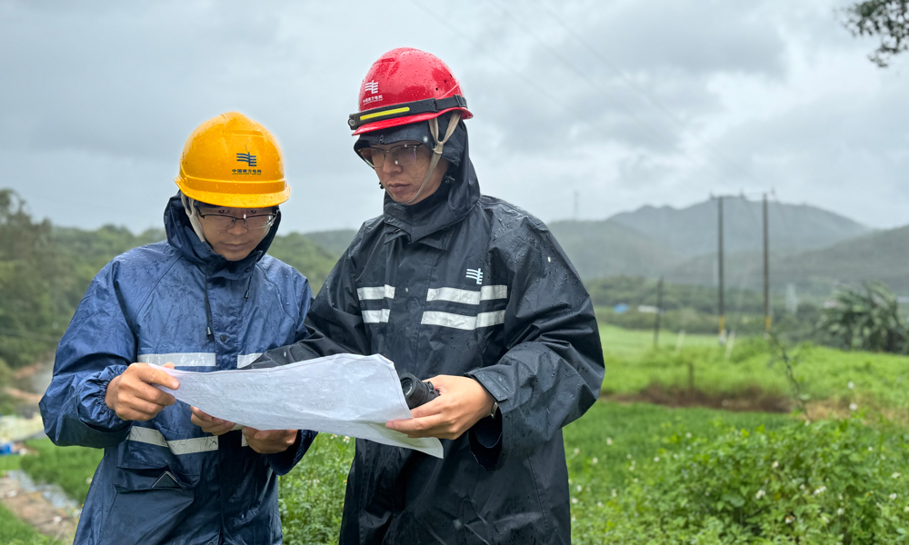 南方電網廣東東莞東南區供電局工作人員進行現場勘探，確認受損情況并制定修復方案。