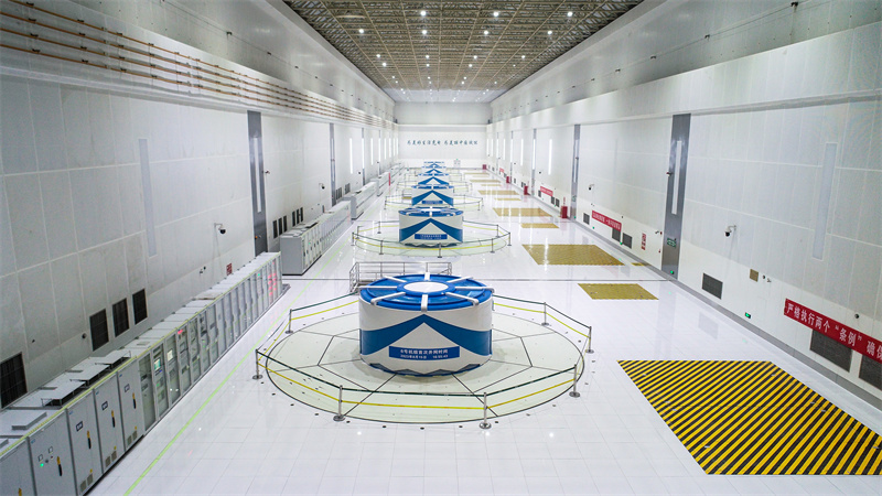 國網新源山東文登抽水蓄能電站地下廠房機組。.jpg 國網新源山東文登抽水蓄能電站地下廠房機組。.jpg