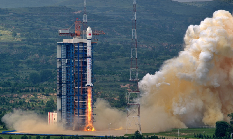 7月31日11時，我國在太原衛星發射中心用長征四號乙運載火箭，成功將高分十一號衛星發射升空，衛星進入預定軌道。 （新華社記者 曹陽 攝）